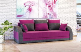 Марракеш М / диван - кровать (жаккард тесла крем) в Боготоле - bogotol.katalogmebeli.com | фото 3