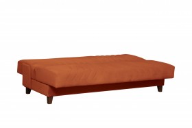 Диван-кровать "Бэлла" (велюр нео терра/подушки микровелюр желтый) в Боготоле - bogotol.katalogmebeli.com | фото 5