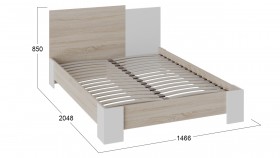 Кровать без ПМ «Сэнди» Тип 1 (без подъемного механизма) в Боготоле - bogotol.katalogmebeli.com | фото 4