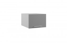 Гарда ГПГ 500 шкаф верхний горизонтальный глубокий (Белый/корпус Серый) в Боготоле - bogotol.katalogmebeli.com | фото