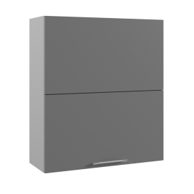 Гарда ВПГПМ 800 шкаф верхний высокий Blum Aventos (Белый/корпус Серый) в Боготоле - bogotol.katalogmebeli.com | фото