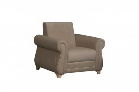 Кресло для отдыха "Порто" (велюр киви латте / микровельвет крем) в Боготоле - bogotol.katalogmebeli.com | фото