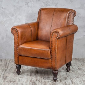 Кресло кожаное Лофт Чарльз в Боготоле - bogotol.katalogmebeli.com | фото 2