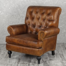 Кресло кожаное Чарльз в Боготоле - bogotol.katalogmebeli.com | фото
