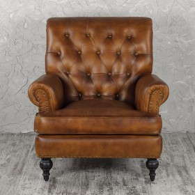 Кресло кожаное Чарльз в Боготоле - bogotol.katalogmebeli.com | фото 8