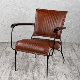 Кресло кожаное Джой в Боготоле - bogotol.katalogmebeli.com | фото 1