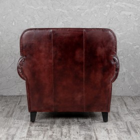 Кресло кожаное Элегант (Бордовый) в Боготоле - bogotol.katalogmebeli.com | фото 5