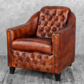 Кресло кожаное Элегант в Боготоле - bogotol.katalogmebeli.com | фото 2