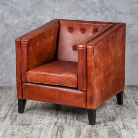Кресло кожаное Лофт Аристократ (ширина 1100 мм) в Боготоле - bogotol.katalogmebeli.com | фото 2