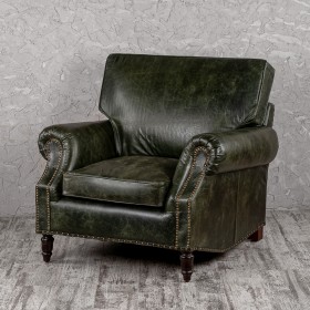 Кресло кожаное Лофт Аристократ (ширина 1070 мм) в Боготоле - bogotol.katalogmebeli.com | фото 1