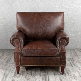 Кресло кожаное Лофт Аристократ (ширина 1100 мм) в Боготоле - bogotol.katalogmebeli.com | фото 8