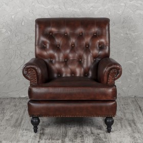 Кресло кожаное Лофт Чарльз в Боготоле - bogotol.katalogmebeli.com | фото 8