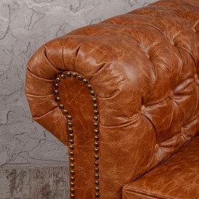 Кресло кожаное Лофт Честер (кожа буйвола) в Боготоле - bogotol.katalogmebeli.com | фото 5