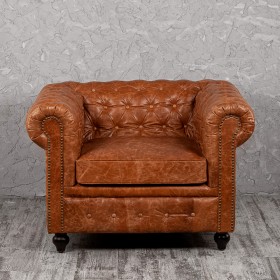 Кресло кожаное Лофт Честер (кожа буйвола) в Боготоле - bogotol.katalogmebeli.com | фото 7