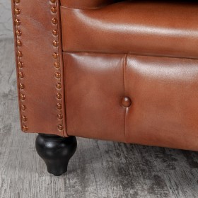 Кресло кожаное Лофт Честер (кожа) в Боготоле - bogotol.katalogmebeli.com | фото 5