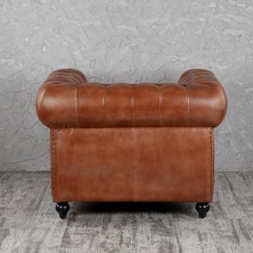 Кресло кожаное Лофт Честер (кожа) в Боготоле - bogotol.katalogmebeli.com | фото 7