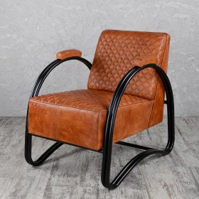 Кресло кожаное Лофт Стайл в Боготоле - bogotol.katalogmebeli.com | фото 1