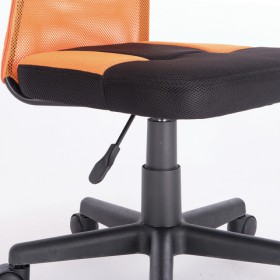 Кресло компактное BRABIX Smart MG-313 (черный, оранжевый) в Боготоле - bogotol.katalogmebeli.com | фото 5