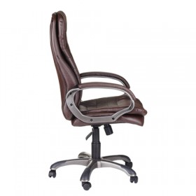 Кресло офисное BRABIX Omega EX-589 (коричневое) в Боготоле - bogotol.katalogmebeli.com | фото 2