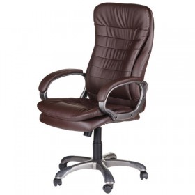 Кресло офисное BRABIX Omega EX-589 (коричневое) в Боготоле - bogotol.katalogmebeli.com | фото 4