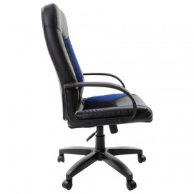 Кресло офисное BRABIX Strike EX-525 (сине-черный) в Боготоле - bogotol.katalogmebeli.com | фото 2