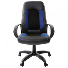 Кресло офисное BRABIX Strike EX-525 (сине-черный) в Боготоле - bogotol.katalogmebeli.com | фото 4