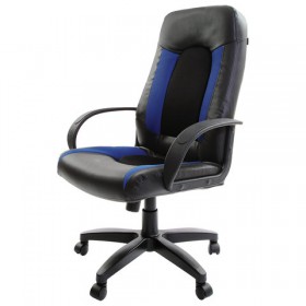 Кресло офисное BRABIX Strike EX-525 (сине-черный) в Боготоле - bogotol.katalogmebeli.com | фото 5
