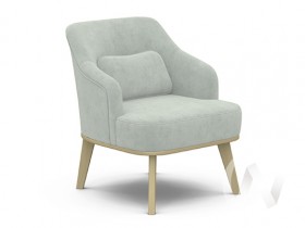 Кресло отдыха Комфорт-5 низкая спинка (бесцветный лак/FRESCA BRILLIANT) в Боготоле - bogotol.katalogmebeli.com | фото