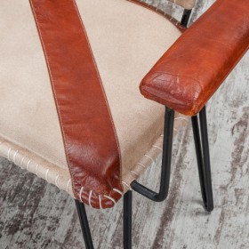 Кресло кожаное Лофт Честер (кожа) в Боготоле - bogotol.katalogmebeli.com | фото 4