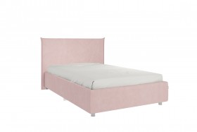 Кровать 1,2 Квест с основанием (Нежно-розовый велюр) в Боготоле - bogotol.katalogmebeli.com | фото