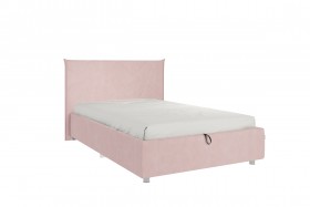 Кровать 1,2 Квест (Нежно-розовый велюр/под-мех) в Боготоле - bogotol.katalogmebeli.com | фото