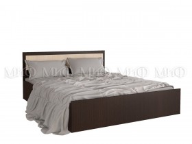 Кровать 1,4 Фиеста (Венге/Дуб беленый) в Боготоле - bogotol.katalogmebeli.com | фото 1