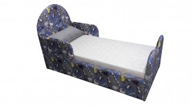 Кровать детская Соня (Печать Филин (синий), 1 категория) в Боготоле - bogotol.katalogmebeli.com | фото