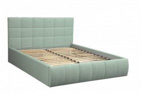 Кровать "Диана" ш. 1400 (Н=1010мм) (жаккард аква) в Боготоле - bogotol.katalogmebeli.com | фото