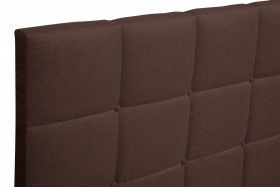 Кровать "Диана" ш. 1400 (Н=1010мм) (жаккард шоколад) в Боготоле - bogotol.katalogmebeli.com | фото 5