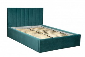 Кровать "Юнона" ш. 1600 (Н=1020мм) (ягуар океан) в Боготоле - bogotol.katalogmebeli.com | фото