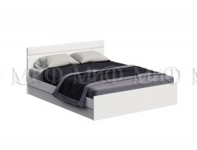 Кровать Нэнси New 1,4м (Белый/белый глянец) в Боготоле - bogotol.katalogmebeli.com | фото