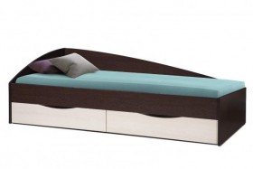 Кровать одинарная Фея-3 (асимметричная) (1900х800) в Боготоле - bogotol.katalogmebeli.com | фото