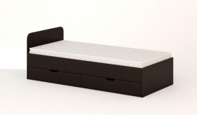 Кровать с ящиками 900 (Венге) в Боготоле - bogotol.katalogmebeli.com | фото