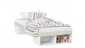 Кровать «Сканди»  Дуб Гарден/Белый в Боготоле - bogotol.katalogmebeli.com | фото