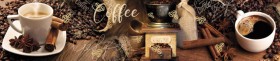 Кухонный фартук Мерцание Кофейная Арабика золото в Боготоле - bogotol.katalogmebeli.com | фото