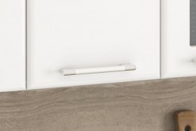 Кухонный гарнитур "Яна 1.6" белый/белый Кофе/зебрано в Боготоле - bogotol.katalogmebeli.com | фото 4