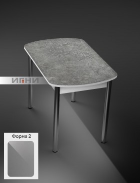 Кухонный стол 1100*700/400 ф 2 Пластик, урбан серый в Боготоле - bogotol.katalogmebeli.com | фото