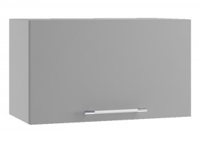 Монца ВПГ 600 Шкаф верхний горизонтальный высокий (Мрамор Арктик/корпус Серый) в Боготоле - bogotol.katalogmebeli.com | фото