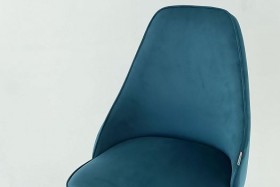 Набор стульев Милан 2 шт (зеленый велюр/белый) в Боготоле - bogotol.katalogmebeli.com | фото 2