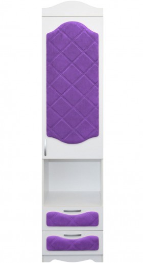 Пенал с ящиками серии Иллюзия 32 Фиолетовый в Боготоле - bogotol.katalogmebeli.com | фото 1