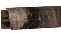 Плинтус LB-38, L=3000мм, мрамор бергамо темный в Боготоле - bogotol.katalogmebeli.com | фото
