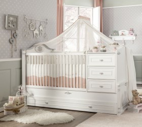 ROMANTIC BABY Детская кровать-трансформер 20.21.1015.00 в Боготоле - bogotol.katalogmebeli.com | фото 2