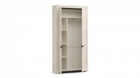 Шкаф для одежды 33.18 Лючия бетон в Боготоле - bogotol.katalogmebeli.com | фото 3