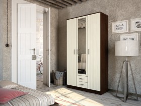 Шкаф-для одежды Трио в Боготоле - bogotol.katalogmebeli.com | фото 1